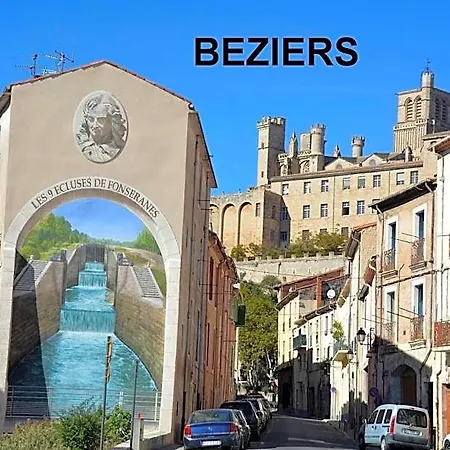 מלון Cit'hotel Cigalas Villeneuve-lès-Béziers